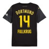 Maglia ufficiale Borussia Dortmund Fullkrug 14 Trasferta 2024-25 per Uomo